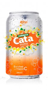 Carbonated Natural Orange Flavor Drink